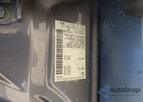 2018 Nissan Maxima 3.5 S from USA, damaged, VIN 1N4AA6AP3JC398939